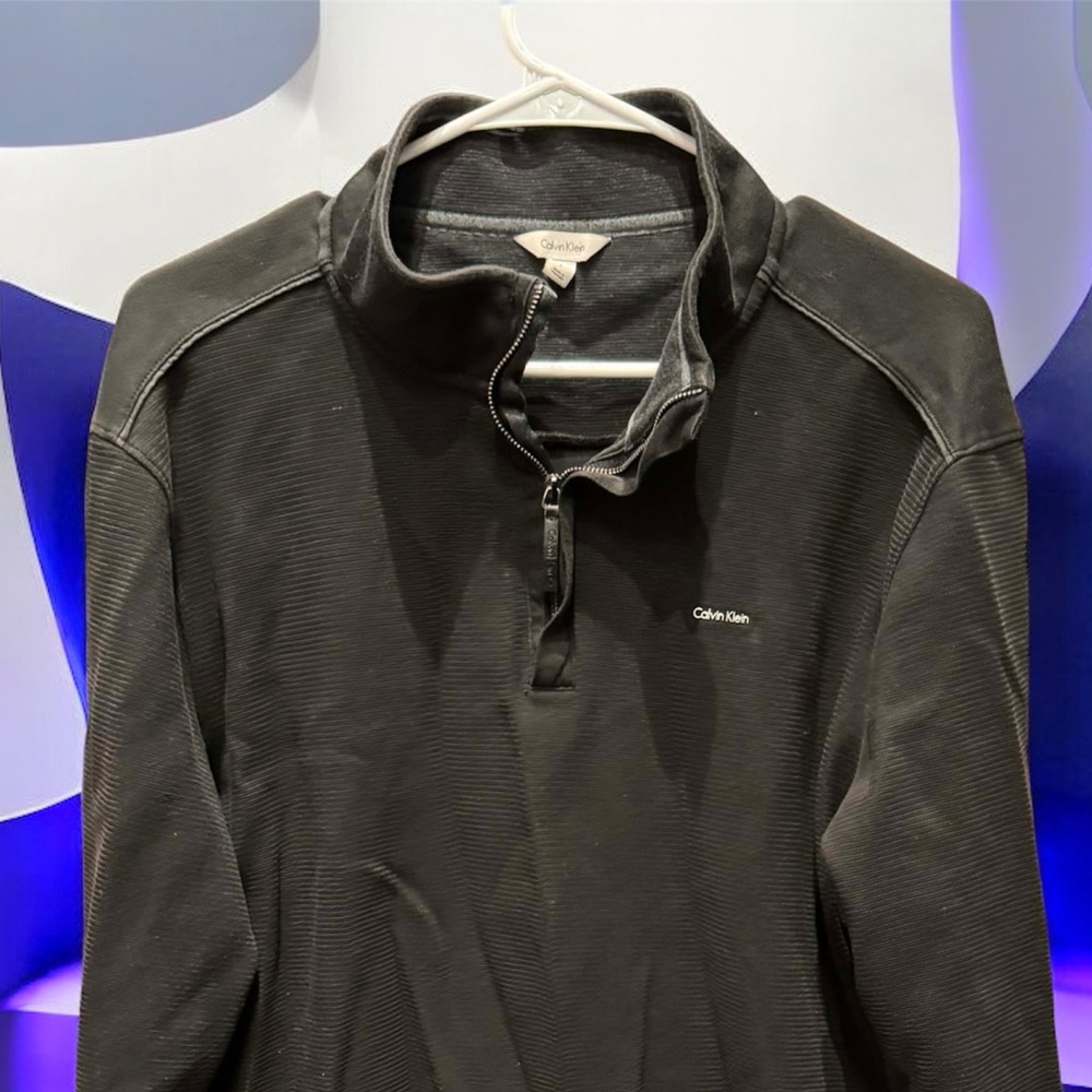 Calvin Klein Black Pullover Large - image 5